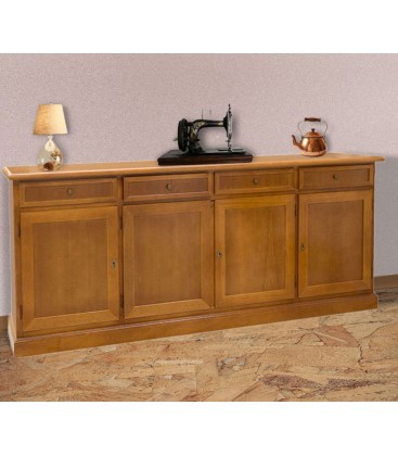 Credenza 4 Porte Base Cristalliera Martini