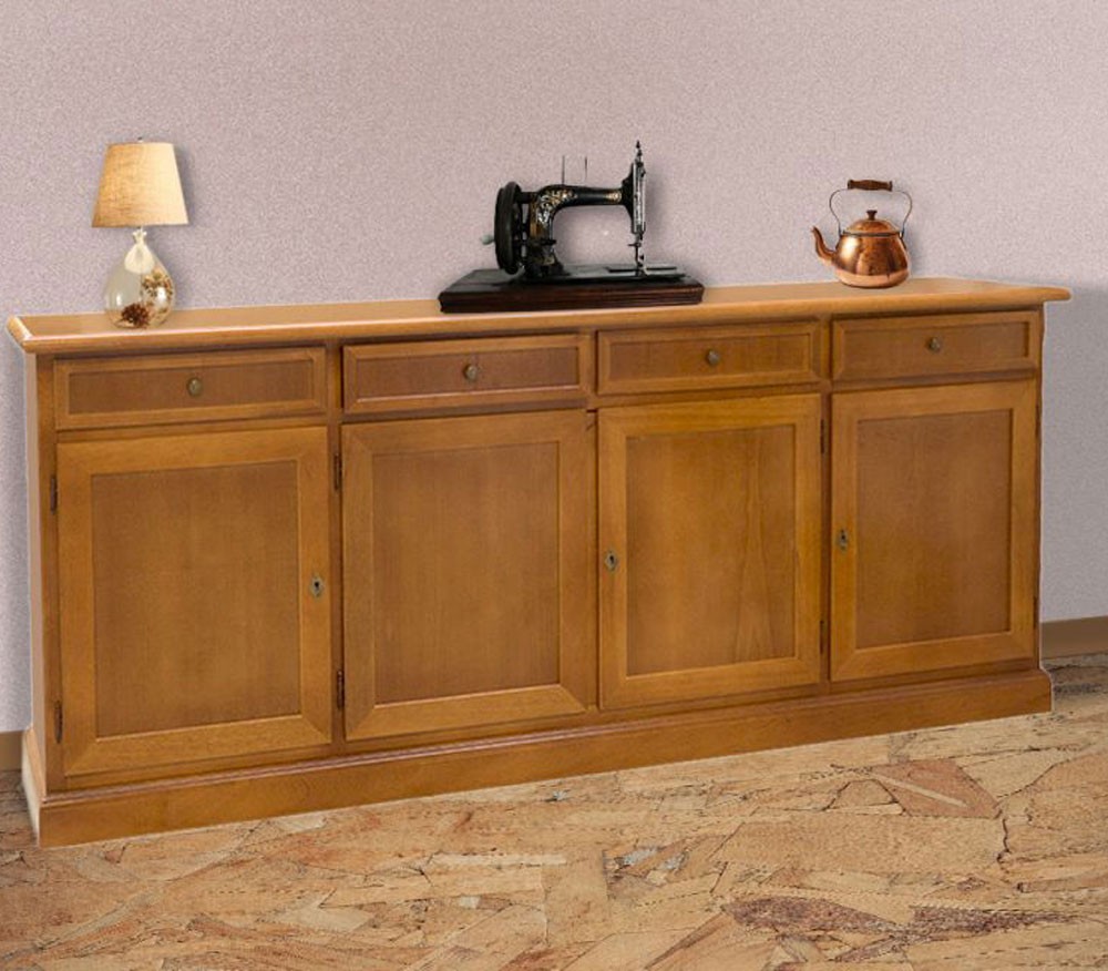 Credenza 4 Porte Base Cristalliera Martini