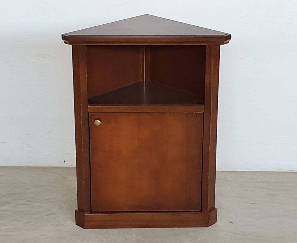 Mobile porta Telefono ad angolo legno arte povera