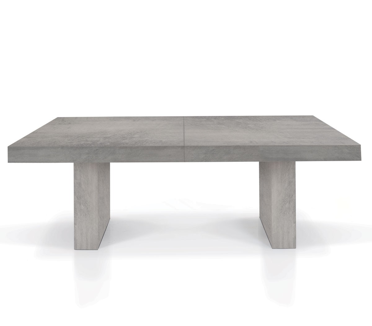 Tavolo Rettangolare in Laminato Allungabile fino a 4 metri Beton