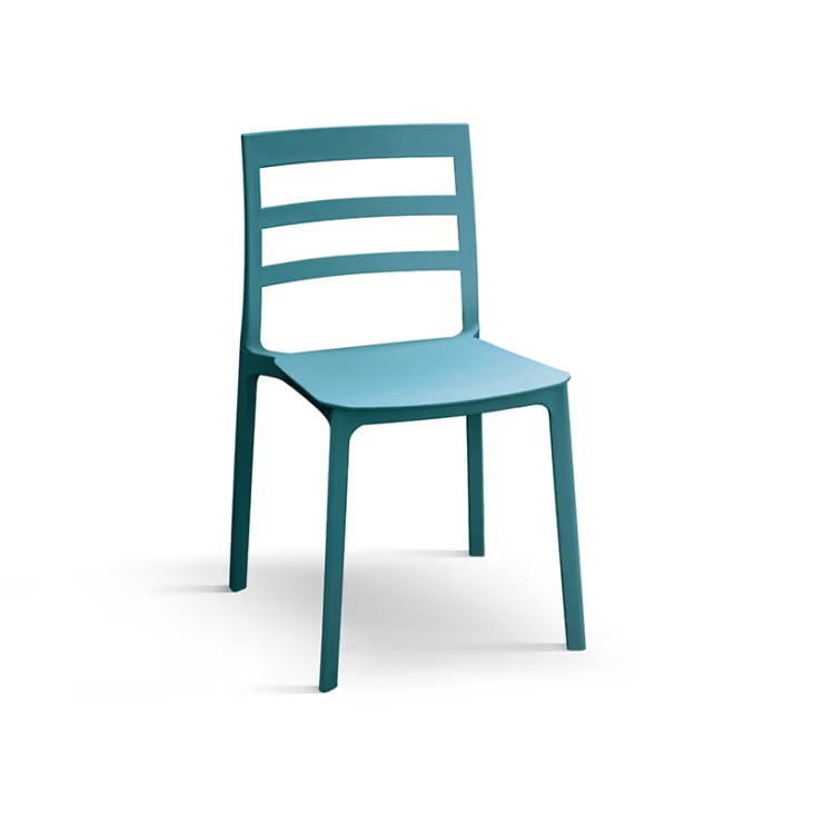 Sedia in polipropilene Blu