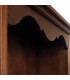 Libreria in legno classica 4 ripiani Noce
