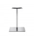 Base Colonna Slim con Basamento Piatto – Acciaio Satinato