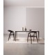 Sedia Dotty con braccioli Nero