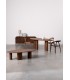 Sedia Dotty con Braccioli Marrone
