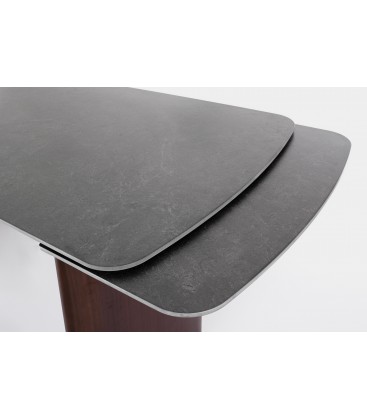 Tavolo Allungabile MAILIS 180/260x90 Noce/Grigio