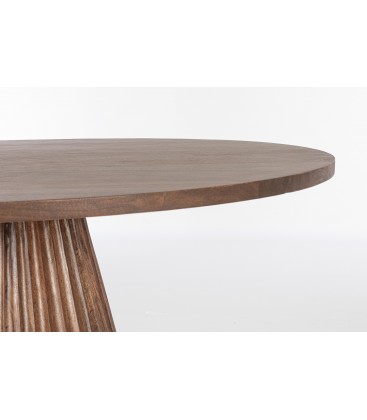 Tavolo Orissa in legno di mango Ø120