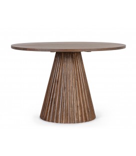 Tavolo Orissa in legno di mango Ø120