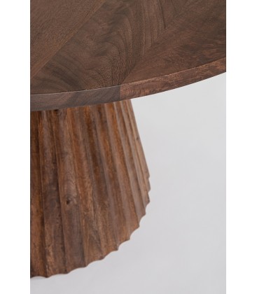 Tavolo Orissa in legno di mango Ø120