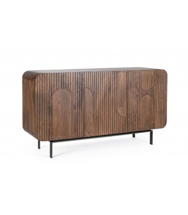Credenza 3 Ante ORISSA in legno di mango
