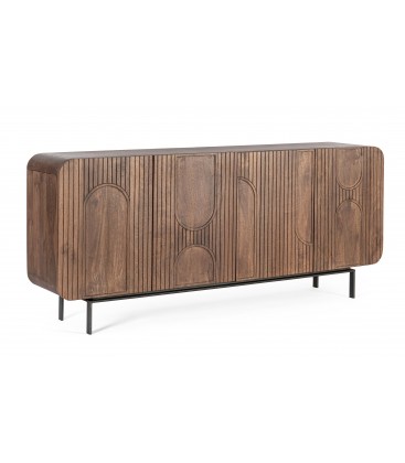 Credenza 4 Ante ORISSA in legno di mango