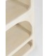 Tavolo Odion in legno di mango nero diametro 130
