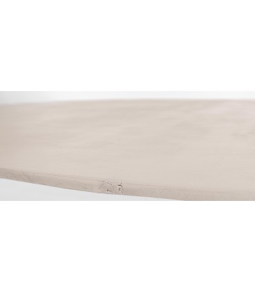 Tavolo Odion in legno di mango nero diametro 130