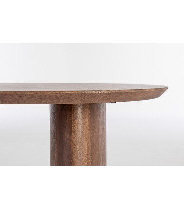 Tavolino Orissa in Legno di Mango Naturale 130x65