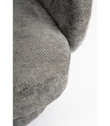 Poltrona Girevole Julienne Grigio Scuro