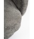 Poltrona Girevole Julienne Grigio Scuro