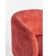 Poltrona Girevole Julienne Rosso Cherry