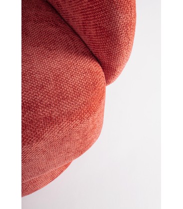Poltrona Girevole Julienne Rosso Cherry