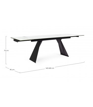 Tavolo Allungabile BLAZAR 160/240X90