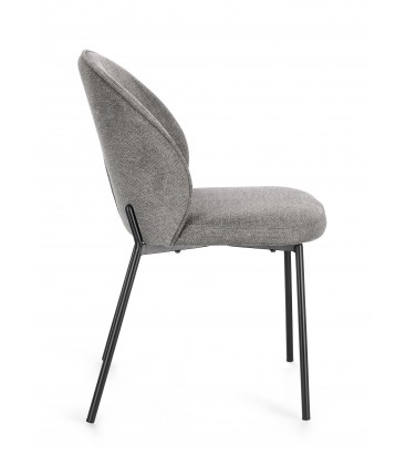 Sedia WENDY Nero/Grigio Scuro