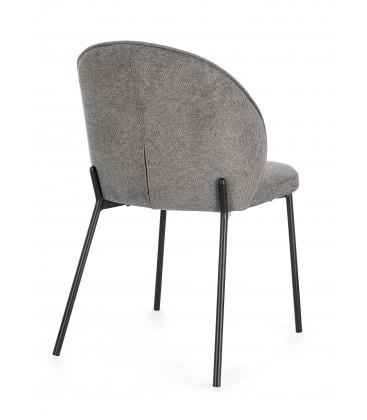 Sedia WENDY Nero/Grigio Scuro