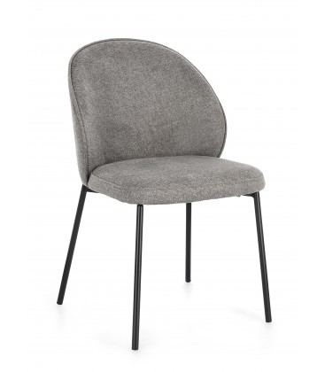 Sedia WENDY Nero/Grigio Scuro