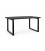 Tavolo Rettangolare HASTINGS in Legno di Mango Nero 160x90