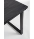 Tavolo Rettangolare HASTINGS in Legno di Mango Nero 160x90