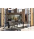 Tavolo Rettangolare HASTINGS in Legno di Mango Nero 160x90