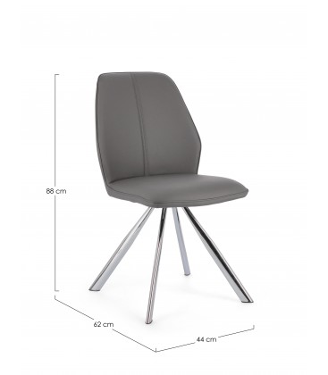 Sedia MAXWELL - Grigio