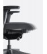 Sedia Nera con schienale alto da ufficio