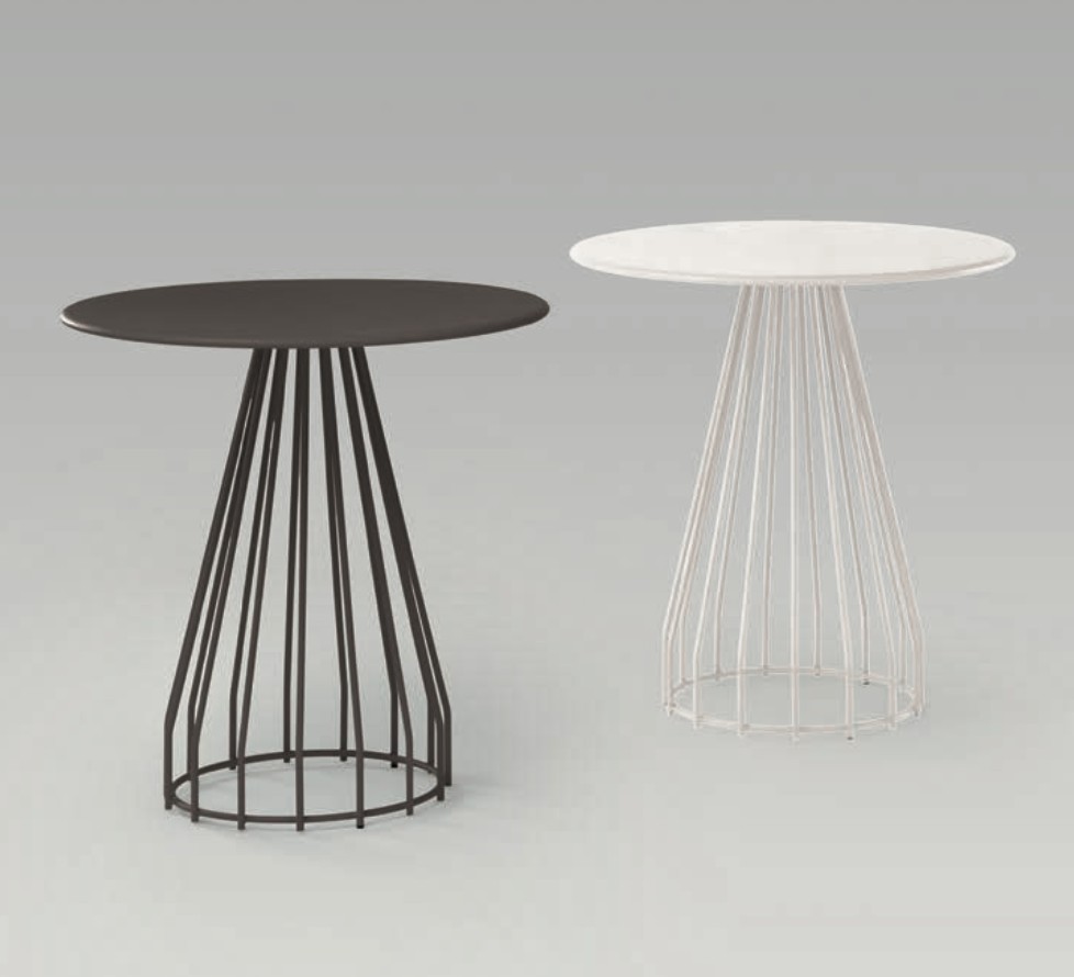 Tavolo CASTORE diametro 70 cm - Antracite