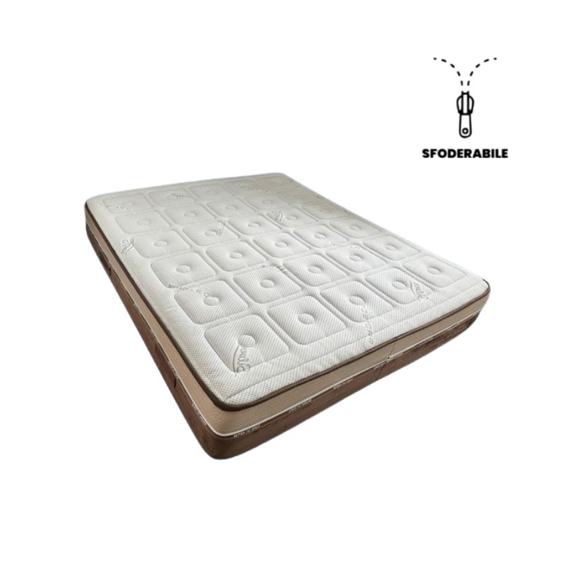 Medical - Materasso Ortopedico a Molle con Memory Foam