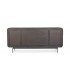 Credenza 4 Ante ORISSA in legno di mango - NERO