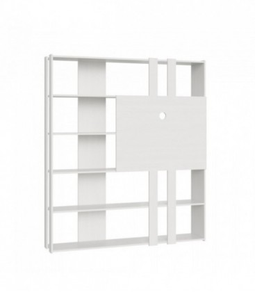 Libreria Porta TV - Bianco Frassino