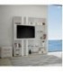 Libreria Porta TV - Bianco Frassino
