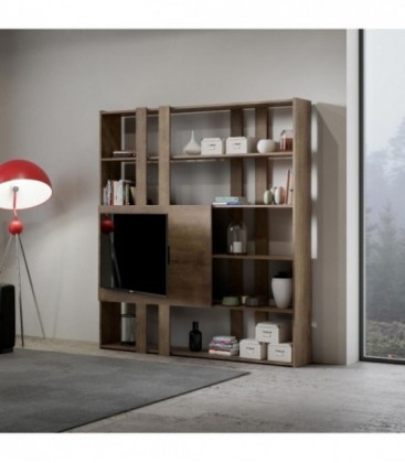 Libreria Porta TV - Noce
