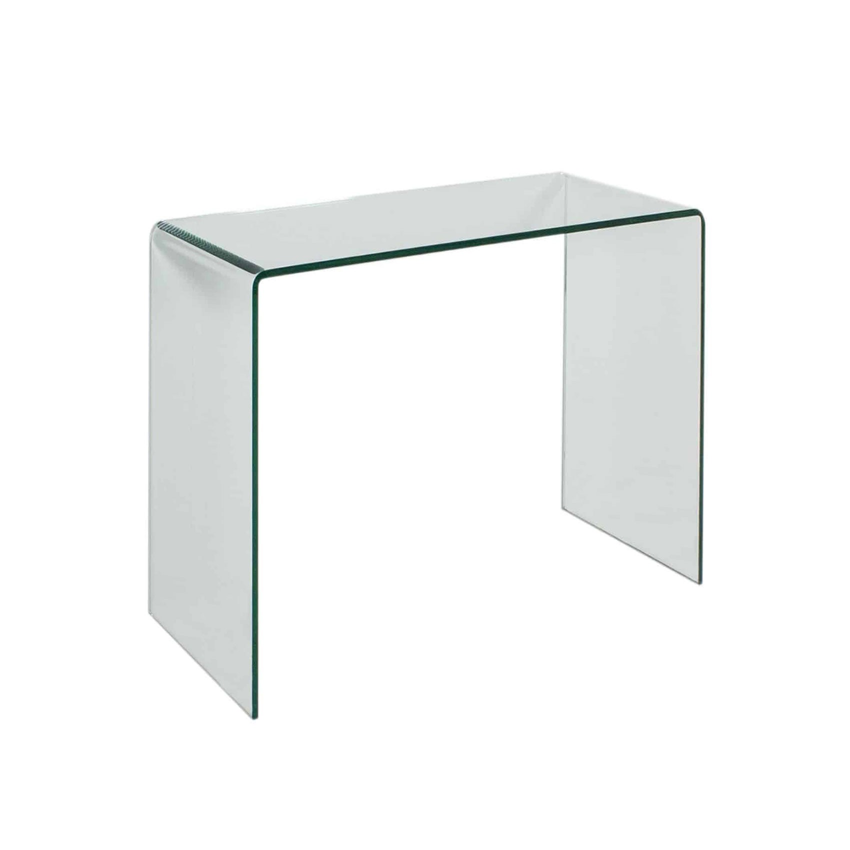 Consolle Small in Vetro Temperato 12mm - L.80 cm