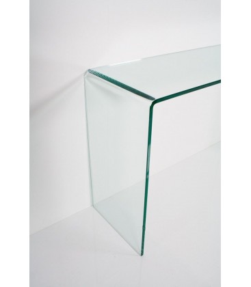 Consolle Small in Vetro Temperato 12mm - L.80 cm