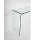 Consolle Small in Vetro Temperato 12mm - L.80 cm