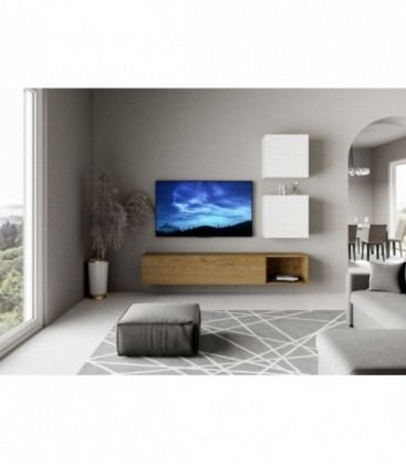 Composizione Parete Attrezzata Soggiorno Isoka A115
