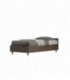 Letto singolo contenitore 80x200 noce Nuamo