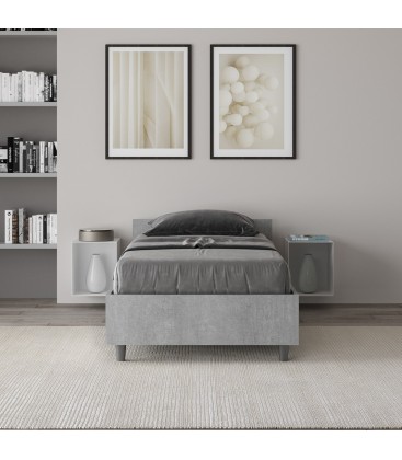 Letto singolo Nuoamo - Quercia