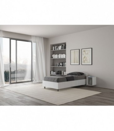 Letto singolo Nuoamo - Cemento