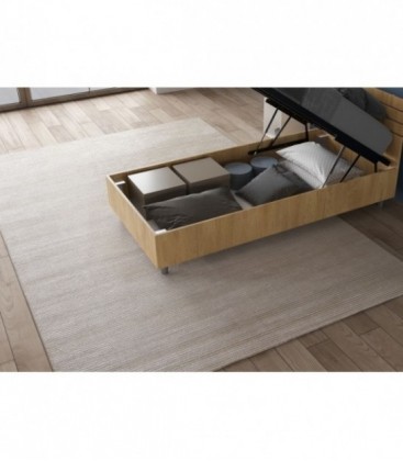 Letto singolo Nuamo contenitore 80x200 Quercia