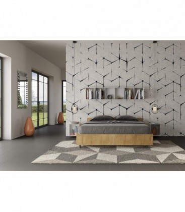 Letto matrimoniale Nuamo senza rete 160x190 - Quercia