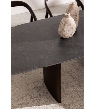 Tavolo Allungabile MAILIS 180/260x90 Noce/Grigio