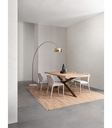 Sedia imbottita in tessuto LIBBY RAINY