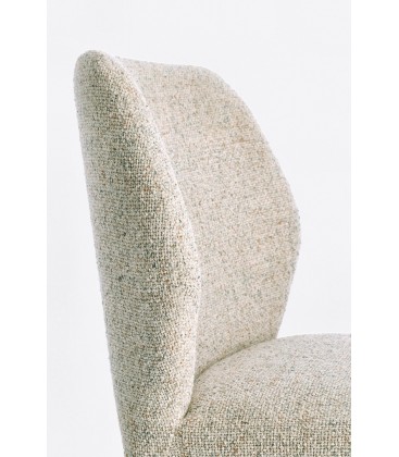 Sedia imbottita in tessuto LIBBY RAINY