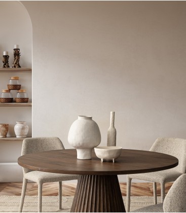 Sedia imbottita in tessuto LIBBY RAINY